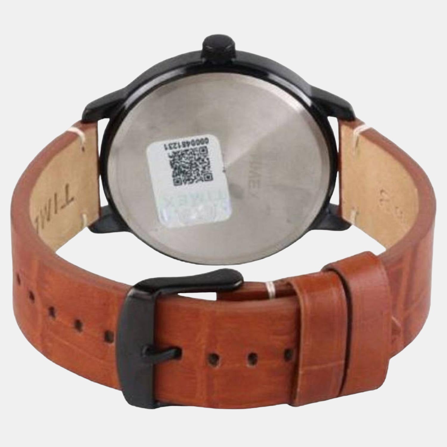 Fashion Men Quartz Black Dial Analog Leather Watch TWEG18303