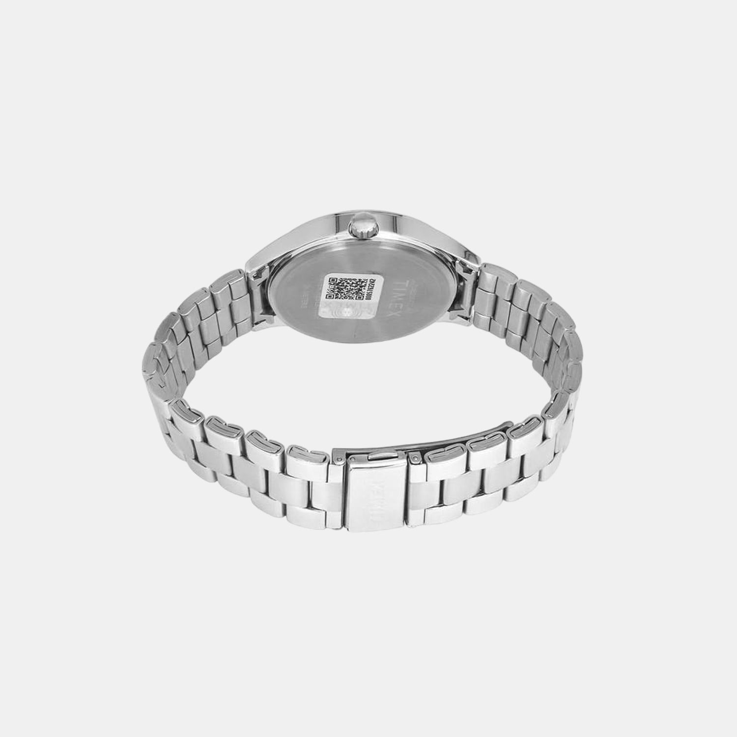 Fashion Men Quartz Blue Dial Analog Stainless Steel Watch TWEG18420