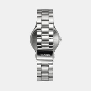 Fashion Men Quartz Blue Dial Analog Stainless Steel Watch TWEG18430