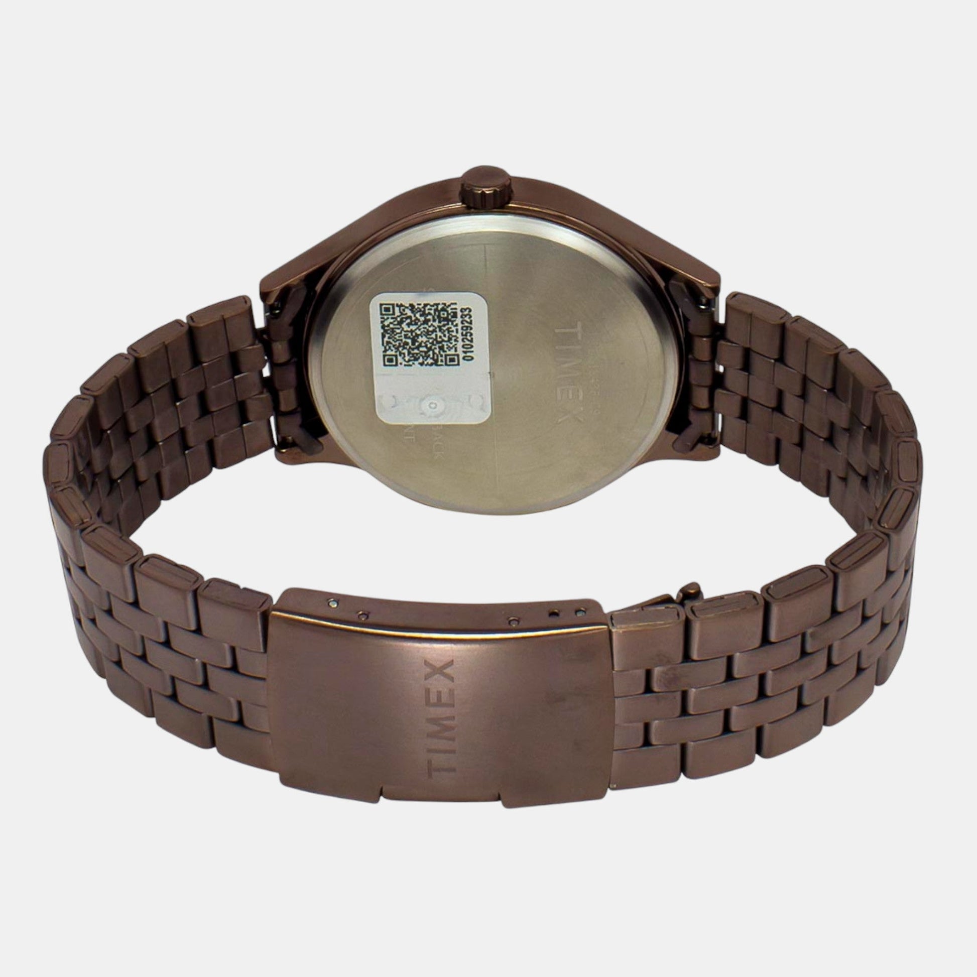 Fashion Men Quartz Brown Dial Multi-Function Stainless Steel Watch TWEG18436
