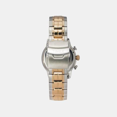 E Class Men Quartz Silver Dial Chronograph Stainless Steel Watch TWEG18602