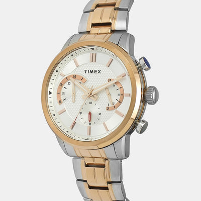 E Class Men Quartz Silver Dial Chronograph Stainless Steel Watch TWEG18602