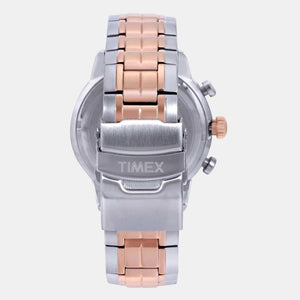 E Class Men Quartz Blue Dial Chronograph Stainless Steel Watch TWEG18604