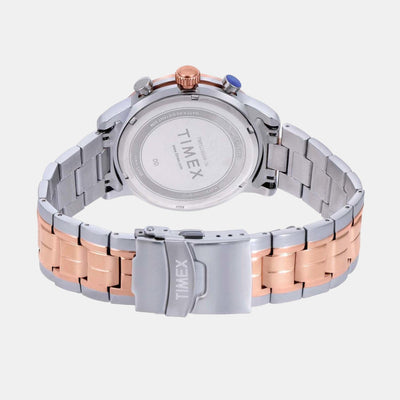 E Class Men Quartz Blue Dial Chronograph Stainless Steel Watch TWEG18604