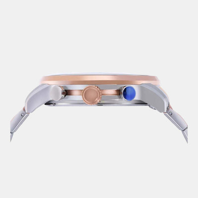 E Class Men Quartz Blue Dial Chronograph Stainless Steel Watch TWEG18604
