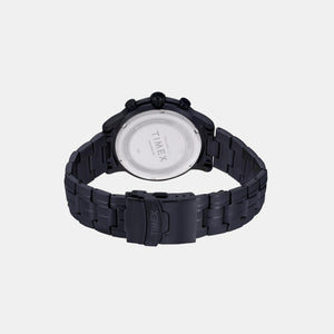 E Class Men Quartz Black Dial Chronograph Stainless Steel Watch TWEG18605