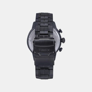 E Class Men Quartz Black Dial Chronograph Stainless Steel Watch TWEG18605