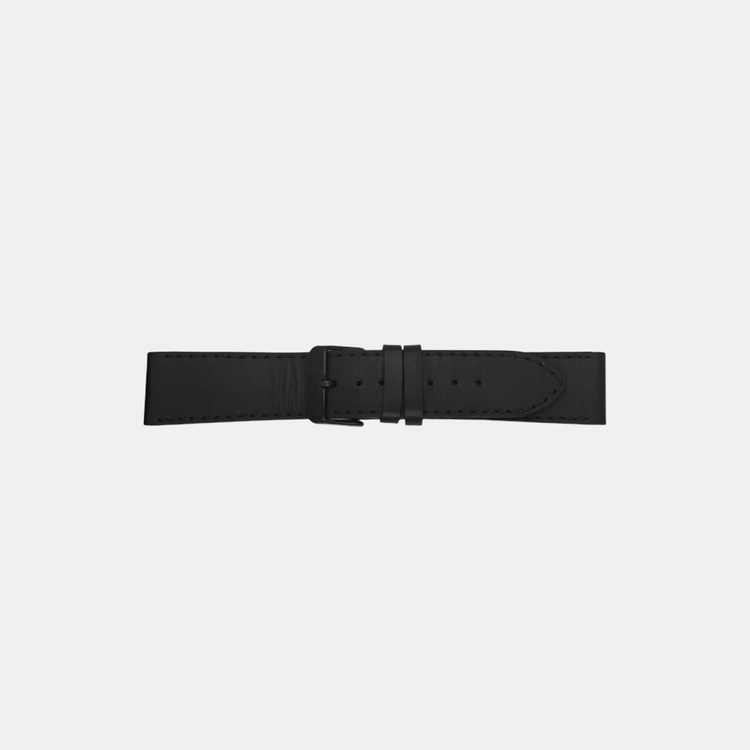 Fashion Men Quartz Black Dial Chronograph Leather Watch TWEG18902
