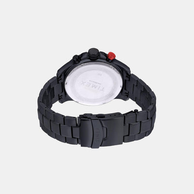 E Class Men Quartz Black Dial Chronograph Stainless Steel Watch TWEG19301