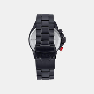 E Class Men Quartz Black Dial Chronograph Stainless Steel Watch TWEG19301