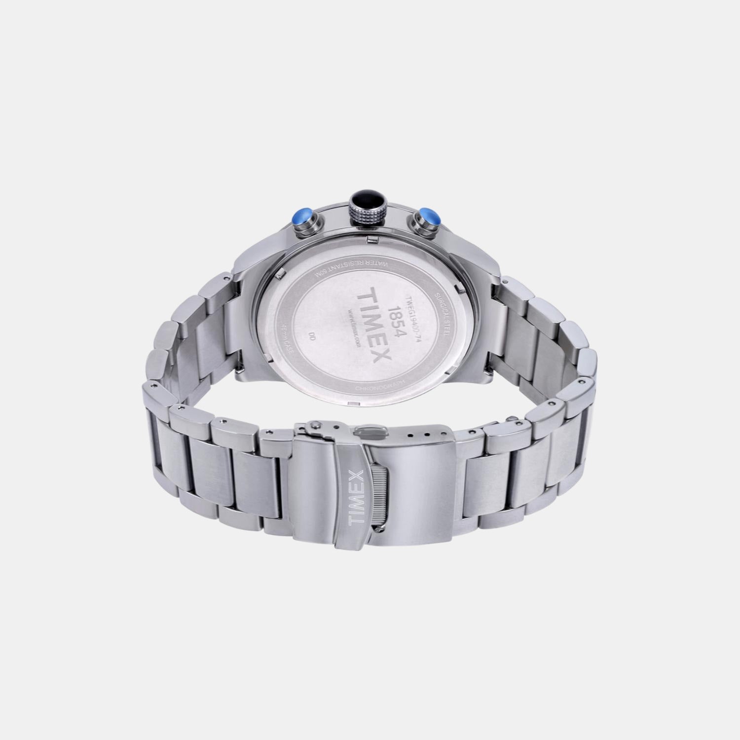 E Class Men Quartz Silver Dial Chronograph Stainless Steel Watch TWEG19400
