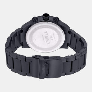 E Class Men Quartz Black Dial Chronograph Stainless Steel Watch TWEG19401