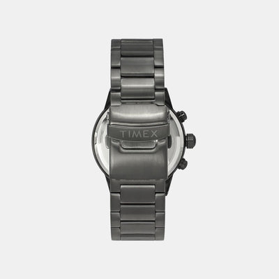 E Class Men Quartz Grey Dial Chronograph Stainless Steel Watch TWEG19403