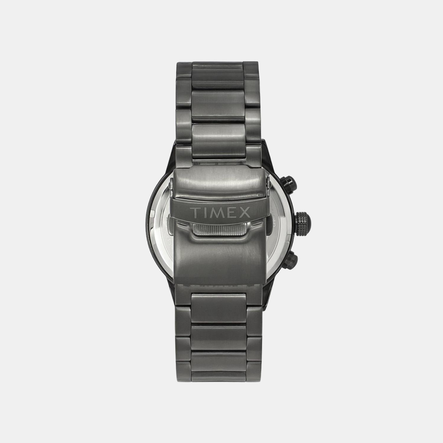 E Class Men Quartz Grey Dial Chronograph Stainless Steel Watch TWEG19403