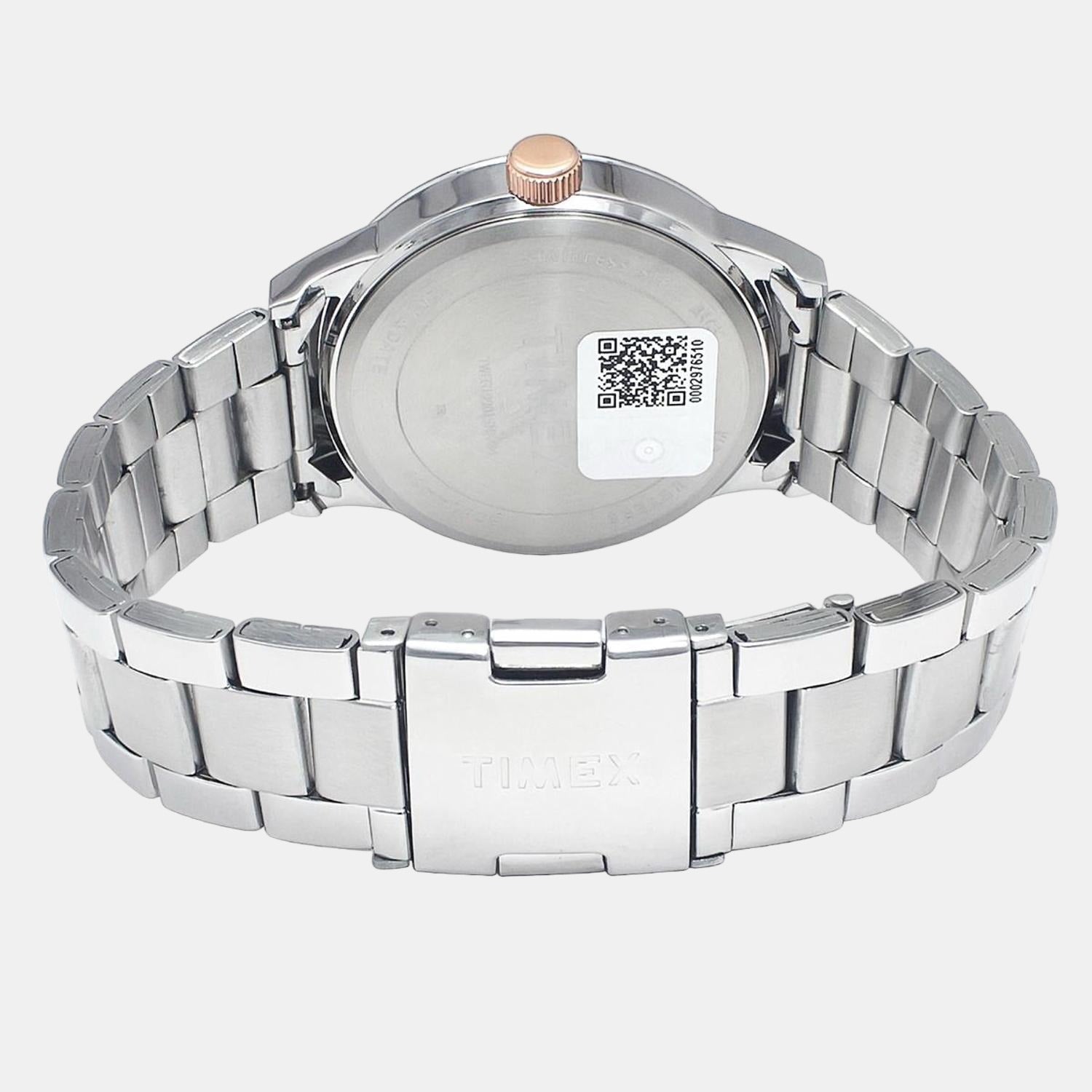Fashion Men Quartz Blue Dial Multi-Function Stainless Steel Watch TWEG19901