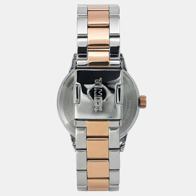 Fashion Men Quartz Black Dial Chronograph Stainless Steel Watch TWEG19903