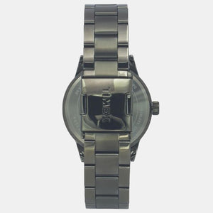 Fashion Men Quartz Green Dial Chronograph Stainless Steel Watch TWEG19905