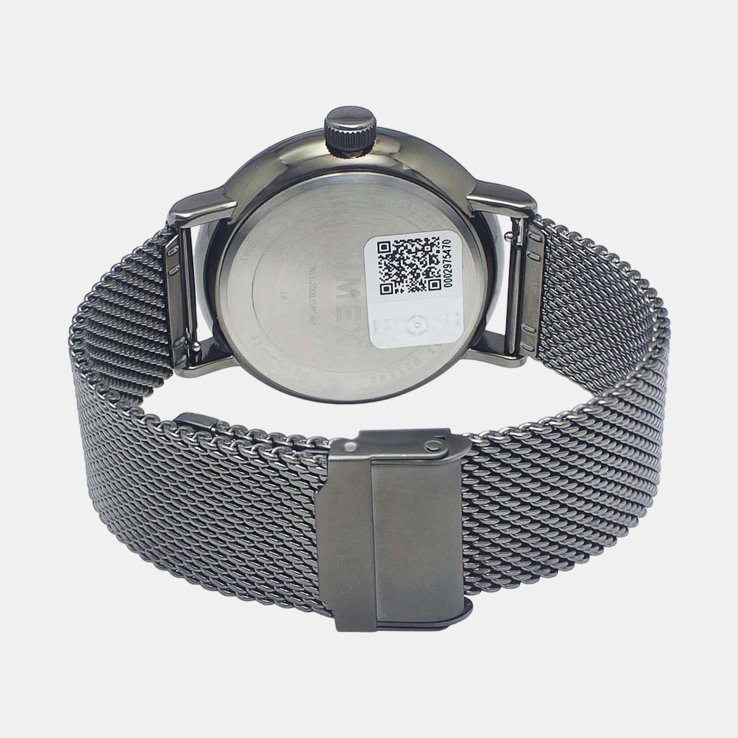 Fashion Men Quartz Blue Dial Analog Stainless Steel Watch TWEG20003