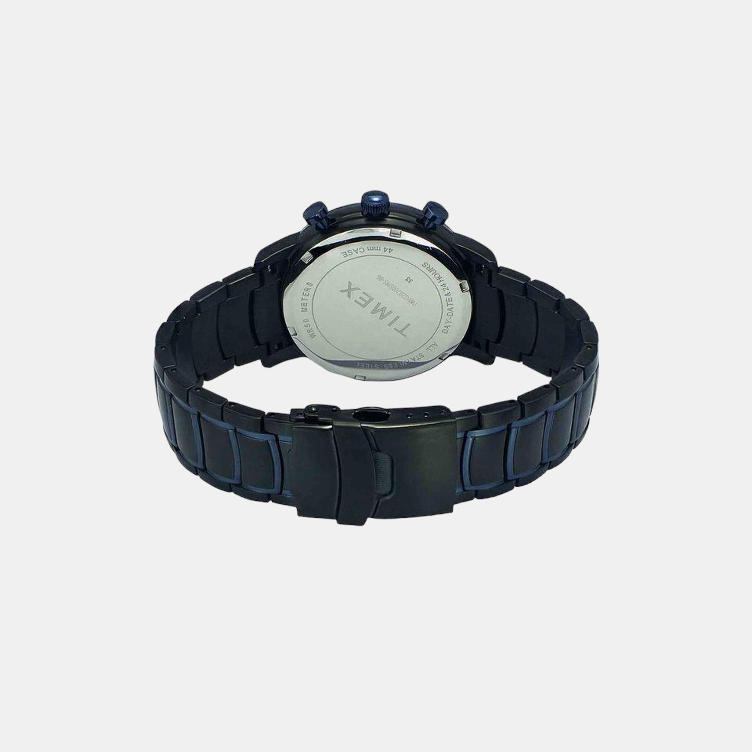 E Class Men Quartz Black Dial Chronograph Stainless Steel Watch TWEG20200