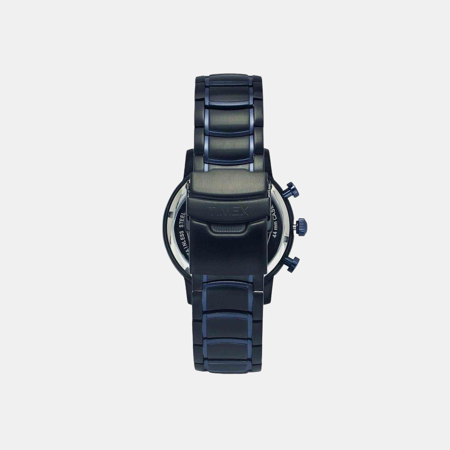 E Class Men Quartz Black Dial Chronograph Stainless Steel Watch TWEG20200