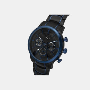 E Class Men Quartz Black Dial Chronograph Stainless Steel Watch TWEG20200