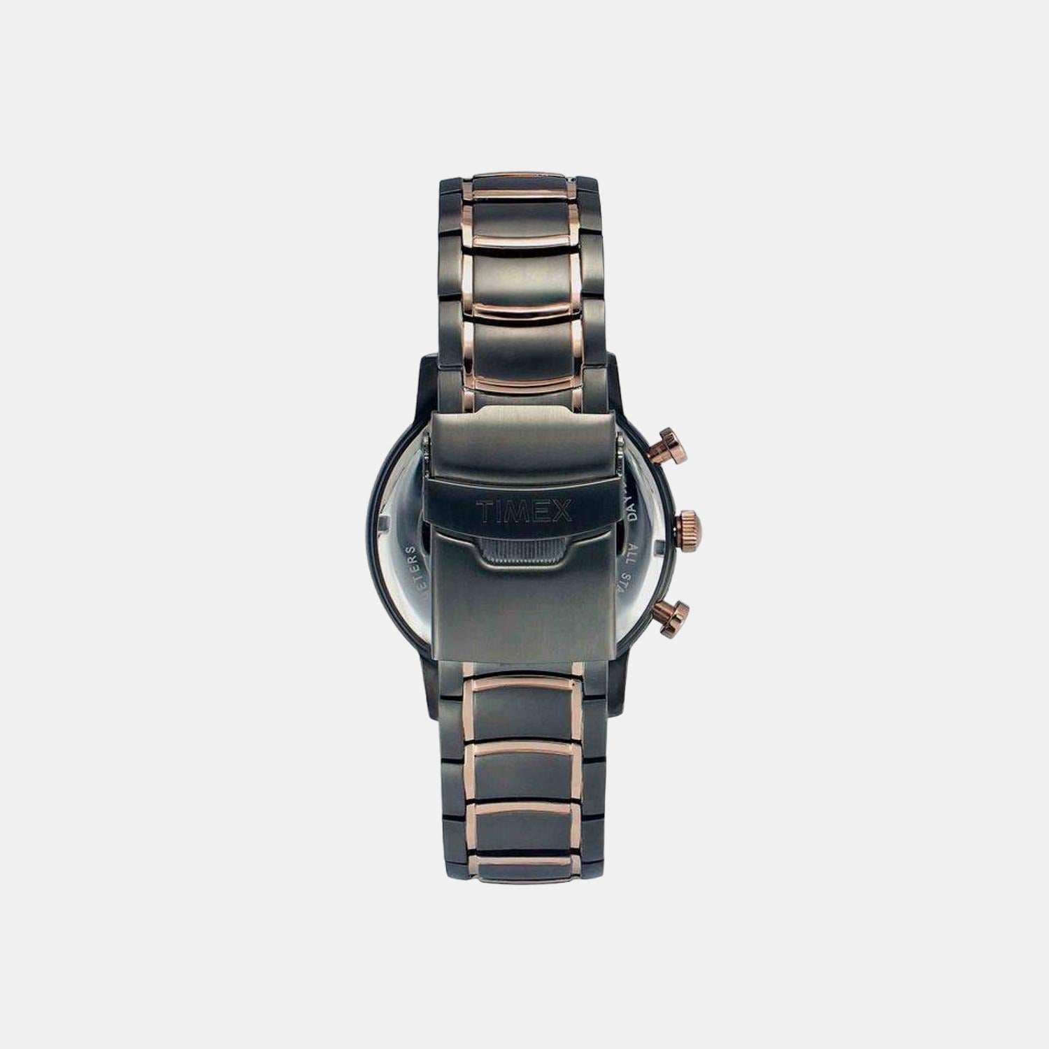 E Class Men Quartz Black Dial Chronograph Stainless Steel Watch TWEG20201