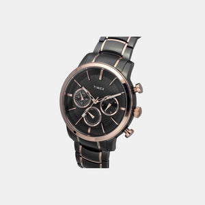 E Class Men Quartz Black Dial Chronograph Stainless Steel Watch TWEG20201