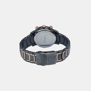 E Class Men Quartz Black Dial Chronograph Stainless Steel Watch TWEG20201