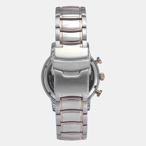E Class Men Quartz Silver Dial Chronograph Stainless Steel Watch TWEG20202