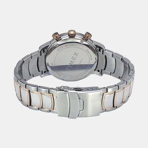 E Class Men Quartz Silver Dial Chronograph Stainless Steel Watch TWEG20202