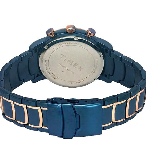 Timex Men Blue Round Dial Analog Watch 44mm TWEG20207
