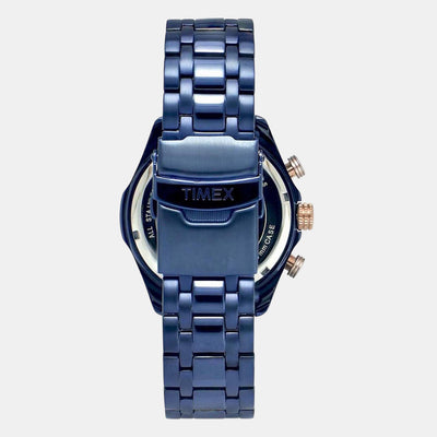 E Class Men Quartz Blue Dial Chronograph Stainless Steel Watch TWEG20300