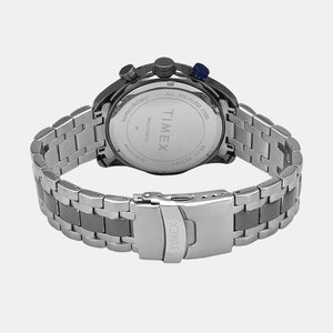 E Class Men Quartz Black Dial Chronograph Stainless Steel Watch TWEG20301