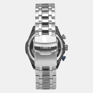 E Class Men Quartz Black Dial Chronograph Stainless Steel Watch TWEG20301