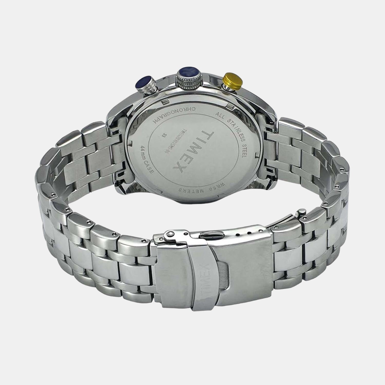 E Class Men Quartz Blue Dial Chronograph Stainless Steel Watch TWEG20302