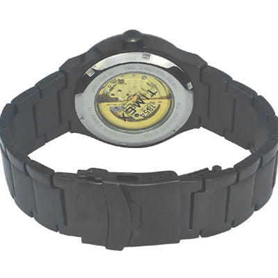 Timex E Class Men's Black Dial Round Case Automatic Function Watch 42mm TWEG20900
