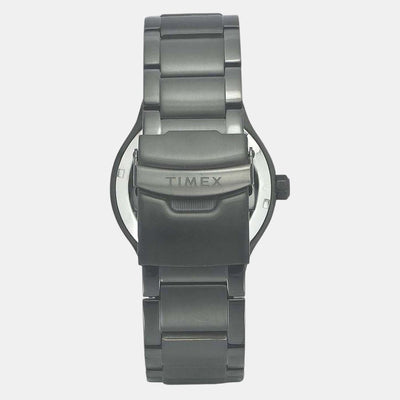 E Class Men Quartz Black Dial Analog Stainless Steel Watch TWEG20900