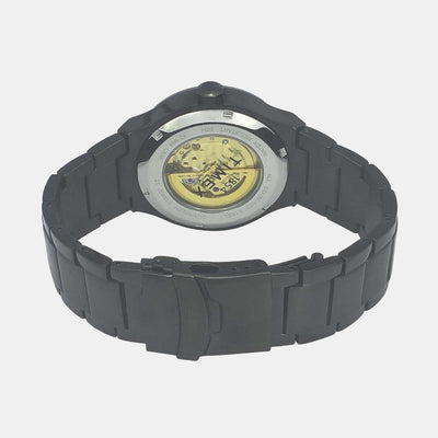 E Class Men Quartz Black Dial Analog Stainless Steel Watch TWEG20900