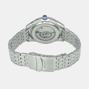 E Class Men Quartz Silver Dial Analog Stainless Steel Watch TWEG21000