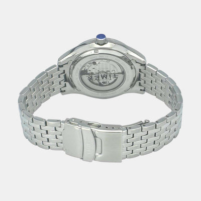 E Class Men Quartz Silver Dial Analog Stainless Steel Watch TWEG21000