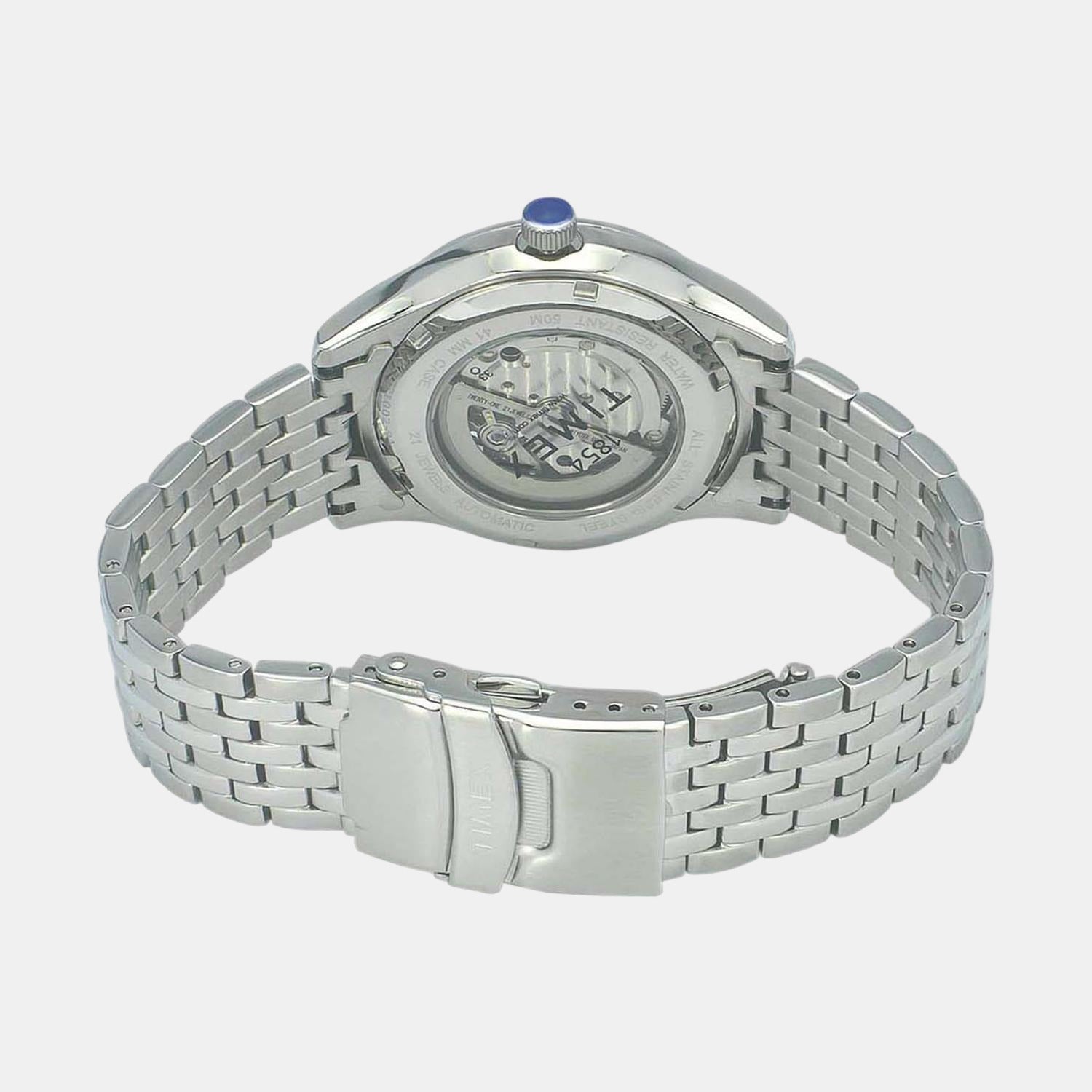 E Class Men Automatic Blue Dial Analog Stainless Steel Watch TWEG21002