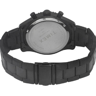 Timex E-Class Premium-Sport Collection Multifunction Men Analog Black Dial Coloured Quartz Watch, Round Dial with 43mm TWEG22204