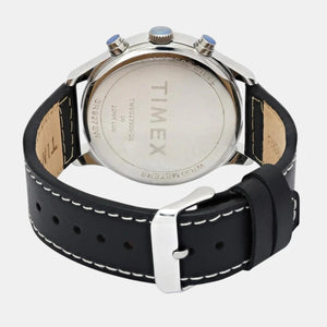 Fashion Men Quartz Copper Dial Multi-Function Leather Watch TWEG23900