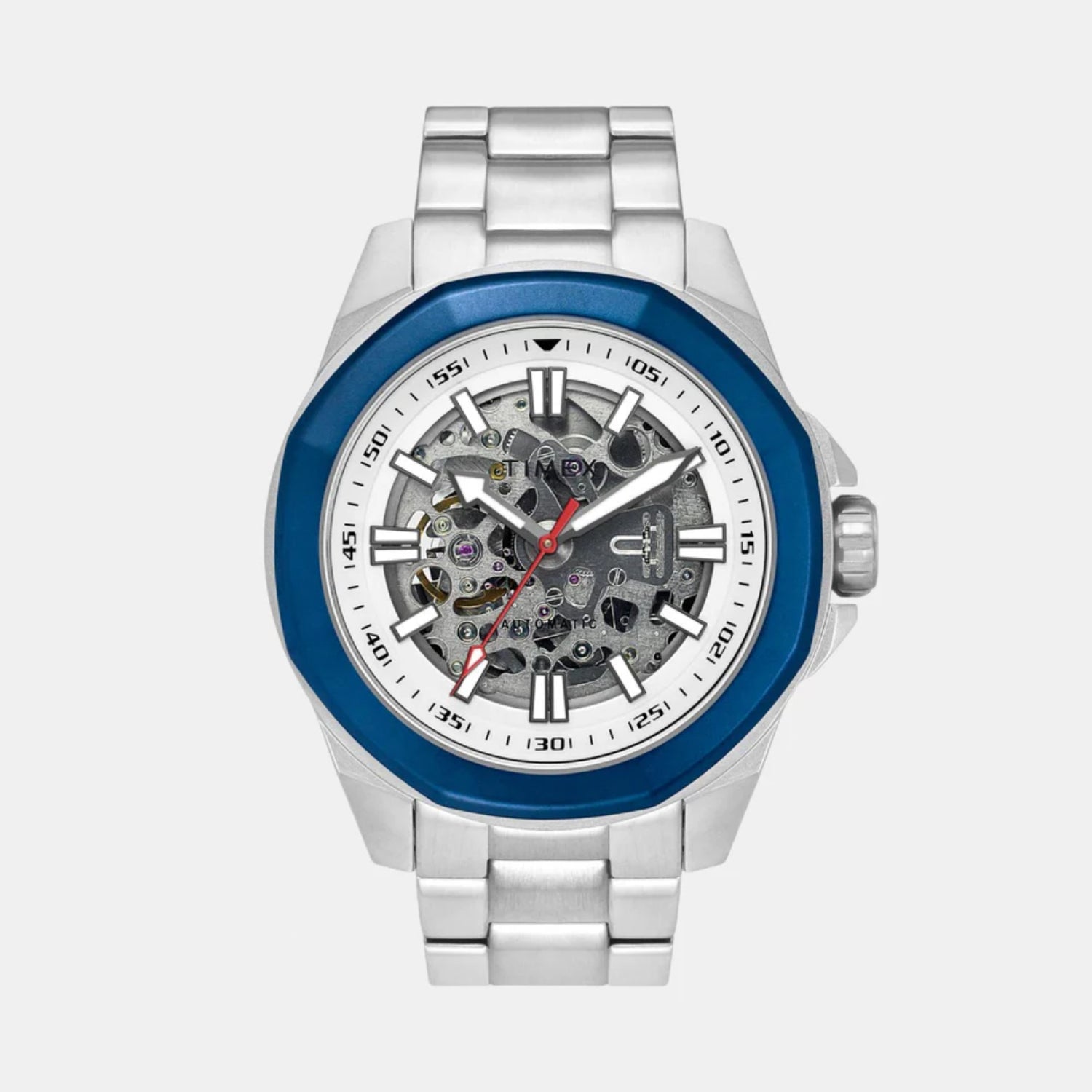 E Class Men Automatic Silver Dial Analog Stainless Steel Watch TWEG24100
