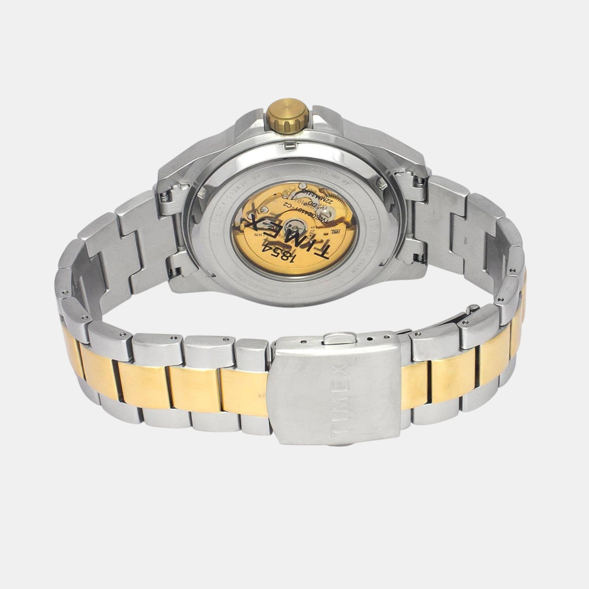 E Class Men Automatic Silver Dial Analog Stainless Steel Watch TWEG24101