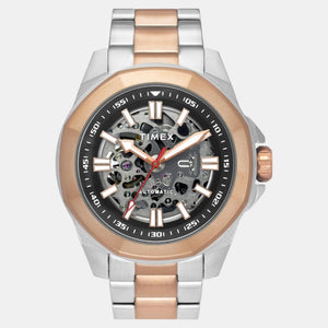 E Class Men Automatic Black Dial Analog Stainless Steel Watch TWEG24102