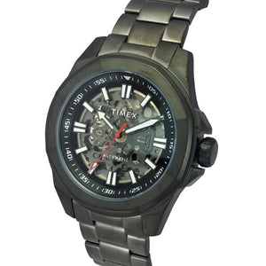 Timex Men Black Round Dial Analog Automatic Watch 48mm TWEG24103