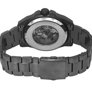 Timex Men Black Round Dial Analog Automatic Watch 48mm TWEG24103