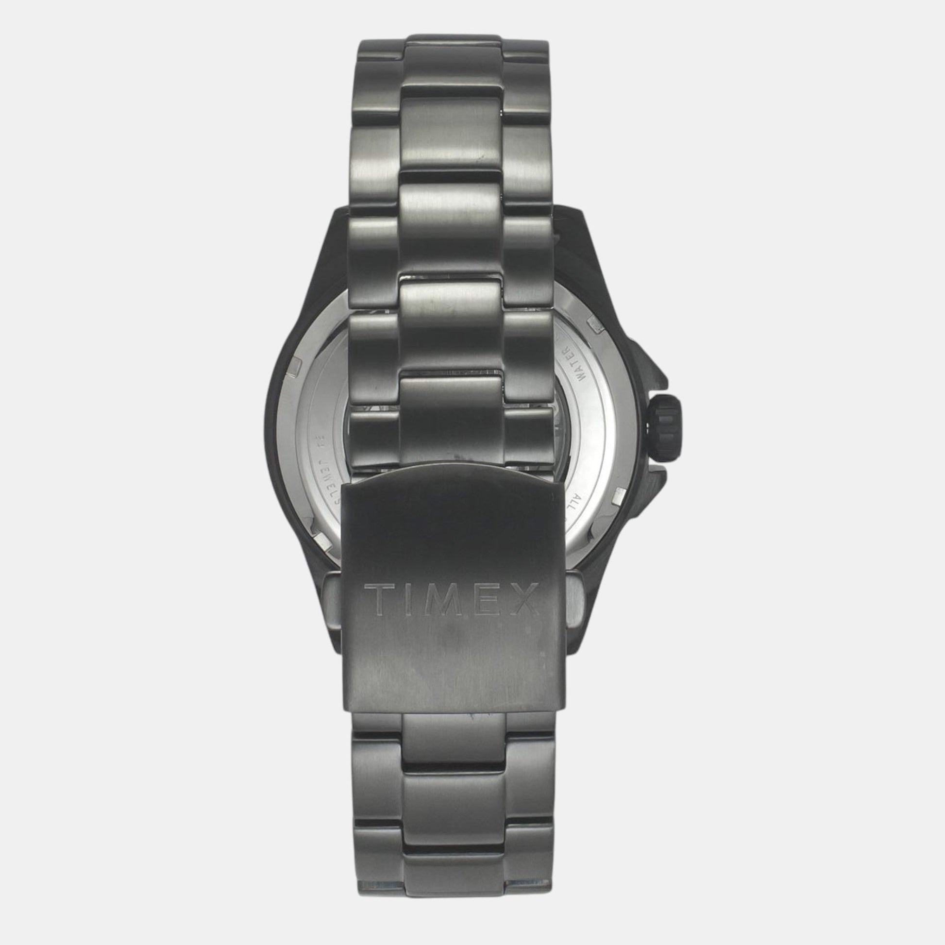 E Class Men Automatic Black Dial Analog Stainless Steel Watch TWEG24103