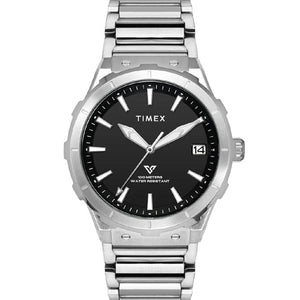 Timex E Class Men Black Round Dial Analog Watch 40.5mm TWEG24805